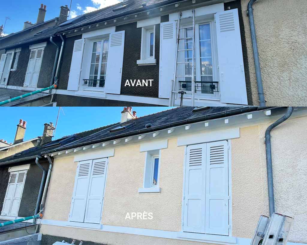 Nettoyage et peinture façade - CS TOITURE CHARLEROI : Peintre en Belgique : Charleroi … traitement anti-mousse, imperméabilisation, démoussage, ravalement peinture façade, boiserie, ferronnerie en Belgique sur Charleroi …